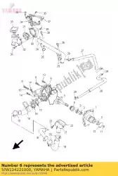 Tutaj możesz zamówić pokrywa, obudowa od Yamaha , z numerem części 5JW124221000: