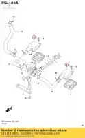 1853115H01, Suzuki, pokrywa, 2. powietrze g suzuki gsf bandit su a gsx  fua sua bking bk bka s fa fu f sa hayabusa r ruf u bkau2 ua ru2 rauf raz ra bkuf bku2 razuf z rz gsf1250nsnasa gsf650nsnasa gsx1300bka b king gsx1300r gsx650f gsf1250nassa gsx650fa gsf1250sa gsx1250fa gsf1250a gsf650sasa gsx130, Nowy