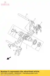 Qui puoi ordinare forcella, cambio 2 da Yamaha , con numero parte 1D7185120000: