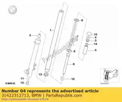 Qui puoi ordinare anello elastico (dal 08/1991) da BMW , con numero parte 31422312713: