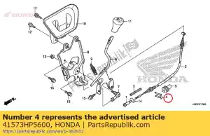 honda 41573HP5600 clip, clutch cable - Bottom side
