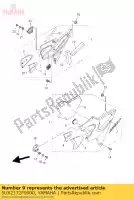 5UX2172F0000, Yamaha, panneau 2 yamaha xjr 1300 2007 2008 2009 2010 2011, Nouveau