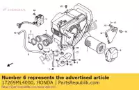 17269ML4000, Honda, tubo, un respiro honda cb  s cb450s 450 , Nuevo