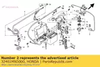 32401MN5000, Honda, cavo, batteria di avviamento honda gl goldwing se  valkyrie f6c gold wing interstate i aspencade a gl1500 gl1500se gl1500a 1500 , Nuovo