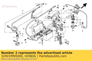 Honda 32401MN5000 cable, starter battery - Bottom side