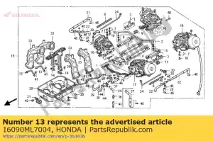 honda 16090ML7004 ring, tong - Onderkant