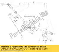 CM060980, Piaggio Group, ensemble manchon de commande des gaz piaggio liberty zapc49200 50 2009 2016, Nouveau