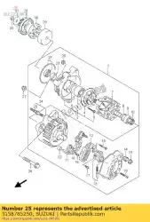 Here you can order the bolt,stud from Suzuki, with part number 3158785250: