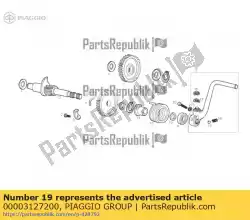Aquí puede pedir primavera de Piaggio Group , con el número de pieza 00003127200: