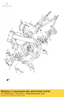 4110049H21, Suzuki, frame suzuki rm z 250 2014 2015, New