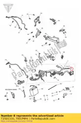 zekering, mini, 30a van Triumph, met onderdeel nummer T2501330, bestel je hier online: