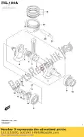 1221132E00, Suzuki, szpilka, korba suzuki  dr xf 650 1997 1998 1999 2000 2001 2017 2018 2019, Nowy