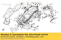 81251KVZ630, Honda, doos, bagage boven honda nss forza a xa nss250a nss250s 250 , Nieuw