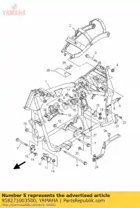 Yamaha 958271003500 bolt.flg - Dół