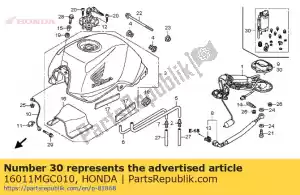 Honda 16011MGC010 ensemble filtre, carburant - La partie au fond