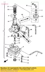 Qui puoi ordinare pistone, avviamento da Yamaha , con numero parte 4U5141710000: