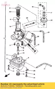 yamaha 4U5141710000 pistone, avviamento - Il fondo