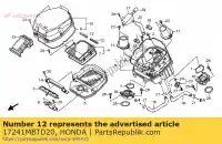 17241MBTD20, Honda, sello, válvula de control de aire honda xl 1000 2003 2004 2005 2006 2007 2008 2009 2010 2011, Nuevo