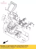 4KM283082000, Yamaha, embleem, instellen yamaha xj xjs diversion 900, Nieuw