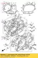 956171068000, Yamaha, perno, espárrago 3 yamaha xv s virago kw 535 25, Nuevo