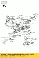 110540248, Kawasaki, bracket,fuel tank kawasaki er6n  d a er6f b kle versys er650 c ex650 er 6f abs 6n 650 , New