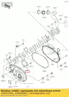 140910391, Kawasaki, 01 ok?adka kawasaki  400 2017 2018 2019 2020 2021, Nowy