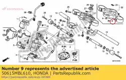 Aqui você pode pedir o colarinho, passo mais baixo em Honda , com o número da peça 50615MBL610: