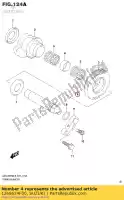 1268624F00, Suzuki, demper, balancer suzuki gsx hayabusa r bking bk bka  ru1 ru2z ru2 se ruz ruf bkau2 rauf raz rz ra bkuf bku2 razuf z gsx1300r gsx1400 gsx1300rz gsx1400z gsx1300bka b king gsx1300ra 1300 1400 , Nieuw