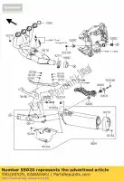 550200529, Kawasaki, guard zg1400caf kawasaki tr 1400 2010 2011 2012 2013 2014, New