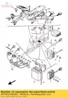 9079R2428600, Yamaha, Batería (12n12a-4a-1) yamaha fz xj 600 1986 1988 1989 1991, Nuevo