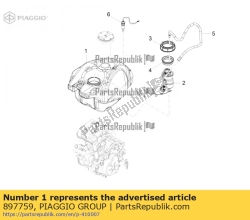 Aprilia 897759, Benzinetank, OEM: Aprilia 897759