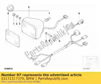 63172317379, BMW, gloeilamp - 12v35w bmw  650 850 900 1100 1150 1200 1994 1995 1996 1997 1998 1999 2000 2001 2002 2003 2004 2005 2006 2007 2008 2009 2010 2011 2012 2013, Nieuw