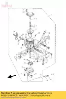 4KB1414N4000, Yamaha, nozzle, main yamaha yfm 350 2000, New