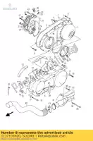 1137105H20, Suzuki, dekking, koppeling ou suzuki an 400 2007 2008 2009 2010 2011, Nieuw