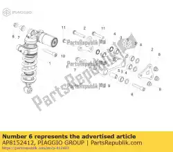 Here you can order the hex socket screw m10x72 from Piaggio Group, with part number AP8152412: