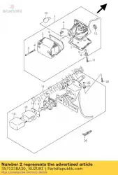Tutaj możesz zamówić obiektyw od Suzuki , z numerem części 3571238A30: