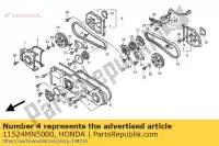 11524MN5000, Honda, gasket, l. fr. cover honda gl 1500 1988 1989 1990 1991 1992 1993 1994 1995 1996 1997 1998 1999 2000, New