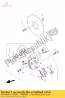 5KMW00470000, Yamaha, kit de joint d'étrier yamaha yfm 660 2002 2003 2004 2005 2006 2007, Nouveau