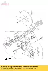 Here you can order the caliper seal kit from Yamaha, with part number 5KMW00470000: