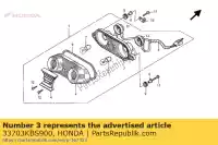 33703KBS900, Honda, base comp., feu arrière honda nsr 125 2000 2001, Nouveau