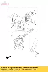 Aqui você pode pedir o remschijf voor em Yamaha , com o número da peça 3UN2582T0000: