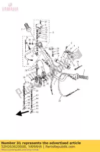 Yamaha 52H263620000 stivale - Il fondo