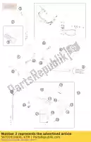 58702010000, KTM, punho do acelerador cpl. duque 2000 aprilia ktm  adventure duke lc4 rxv sxv sxc 450 625 640 950 990 2000 2001 2002 2003 2004 2005 2006 2007 2008 2009 2010 2011 2012 2013, Novo