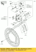 430440078, Kawasaki, titular-comp-compasso de calibre, fr, l kawasaki kle versys e f z  650 abs er650 z650l lams ex650 ninja krt 650l kle650 l z650 , Novo