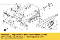 06406MBZG01, Honda, kit de cadena, accionamiento honda cb cbf 600 2002 2003 2004 2005 2006, Nuevo