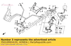 Aquí puede pedir juego de llaves de Honda , con el número de pieza 35010MEH630: