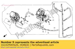 Aquí puede pedir conjunto de carburador, r de Honda , con el número de pieza 16102MAY620: