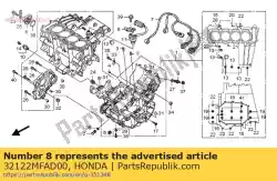 Ici, vous pouvez commander le brkt, conn auprès de Honda , avec le numéro de pièce 32122MFAD00: