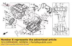 Tutaj możesz zamówić brkt, po?? Cz od Honda , z numerem części 32122MFAD00: