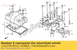 Qui puoi ordinare nessuna descrizione disponibile al momento da Honda , con numero parte 12321ML4610: